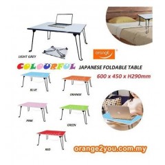 CT 645 - Colourful Children Foldable Table | Japanese Hairpin Laptop Desk